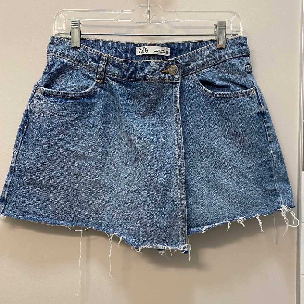 ZARA Demin Skort